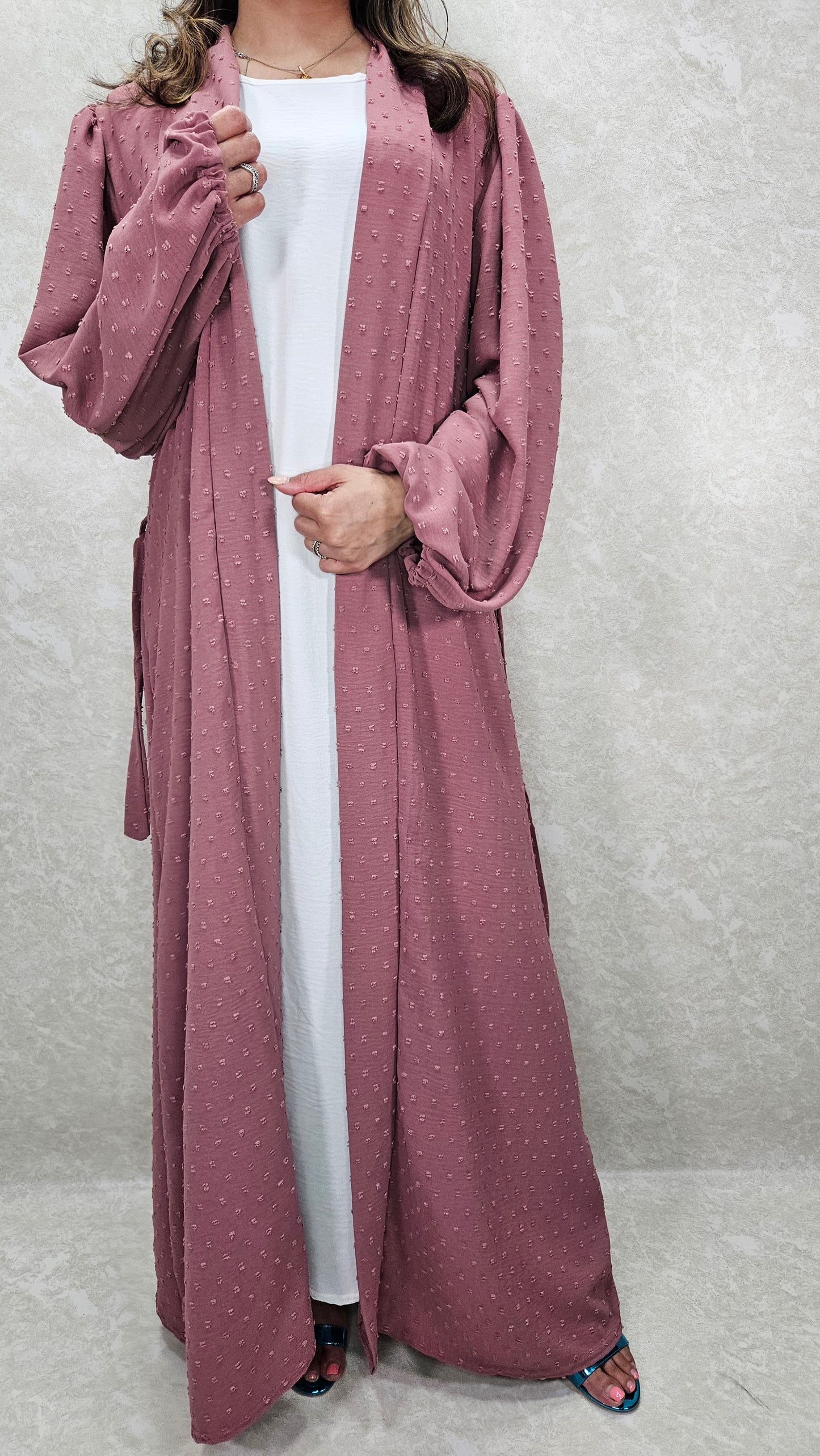 HOUSE OF DOLLS KIMONO DRESS WITH SLIP